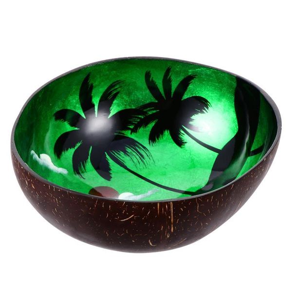 

1pc coconut shell candy bowl storage home decor practical snack bowls