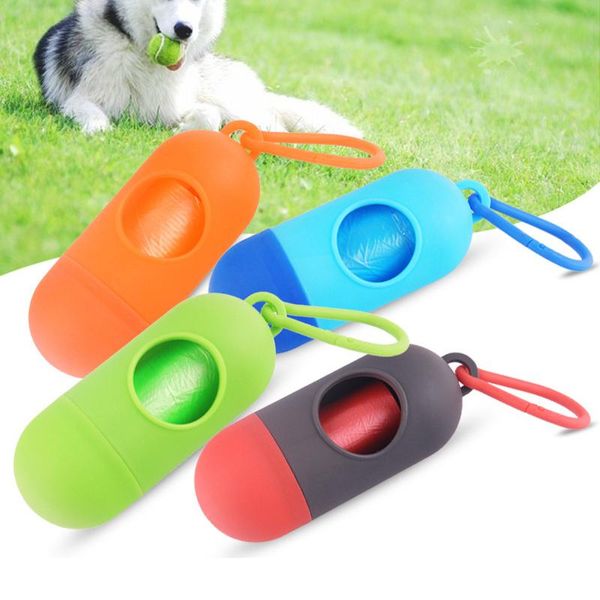 

pet dog poop bags pooper bag carrier outdoor accessories portable garbage for dogs cat supplies travel & outdoors