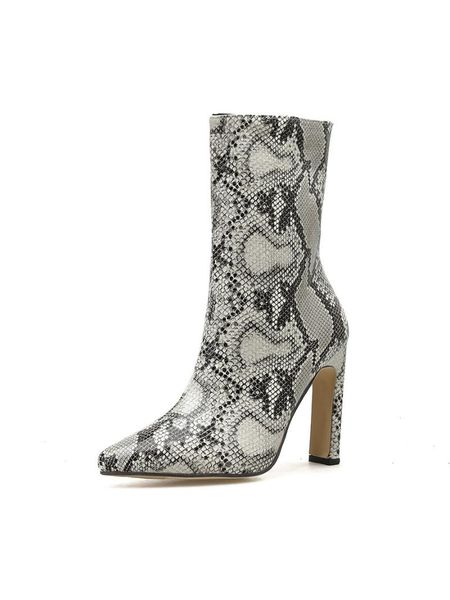 

boots the 2021 serpentine party with pointed high-heeled in female, Black