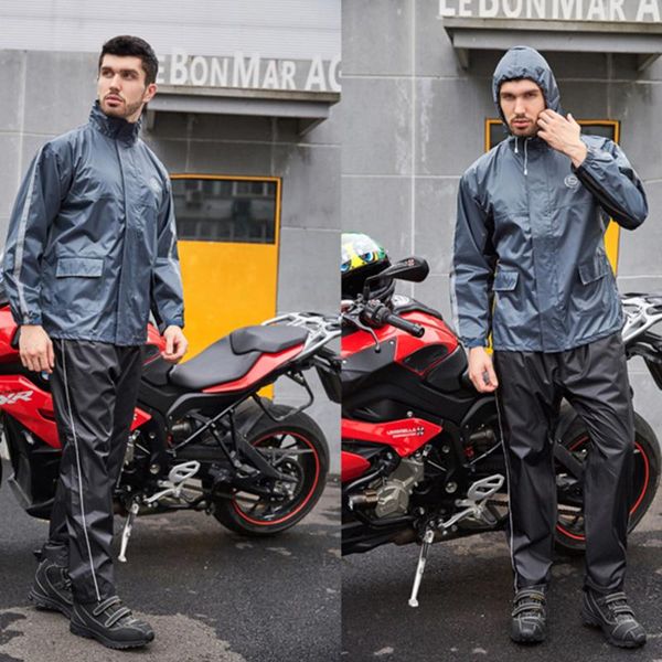 

raincoats 2021 motorcycle raincoat split suit, bicycle waterproof jacket, cyclist, two colors,