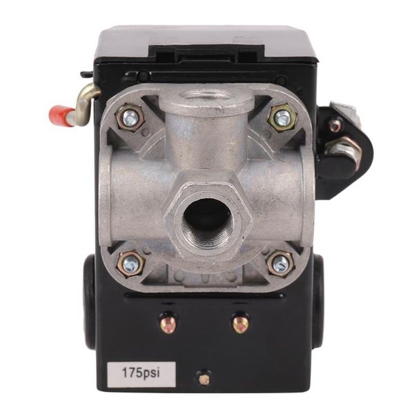 

smart home control pressure switch air compressor 140-175 psi 4 port heavy duty 26 amp black