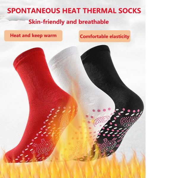 Männer Socken 2021 S Magnetische Für Frauen Männer Selbst Erhitzt Tour Therapie Komfortable Winter Warme Massage Pression