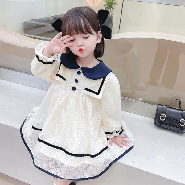 

girl's dresses dress for girls patchwork girl casual style kids spring autumn costumes, Red;yellow