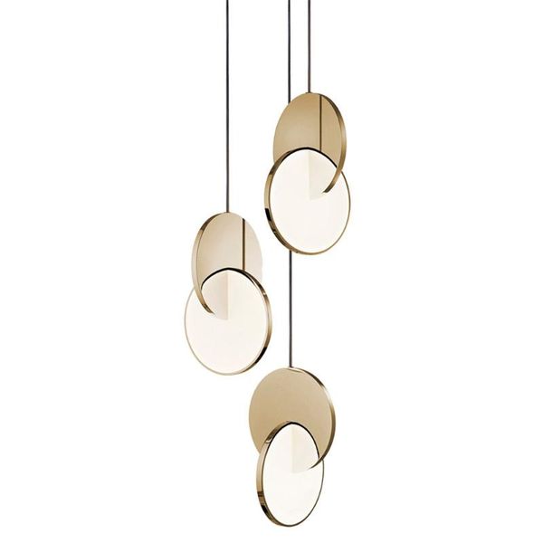 

modern led chandelier lighting for dining room luxury stainless steel hanging light fixture chrome/gold round lustre chandeliers