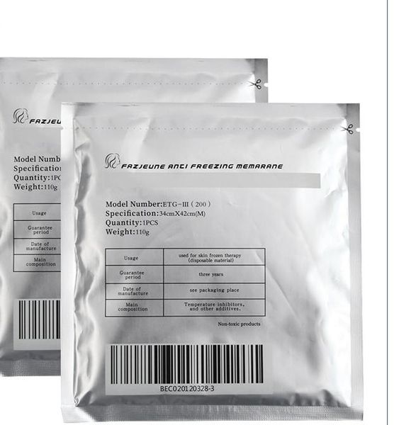 

fat ing anti ing membranes cryo cool pad anti e cryotherapy antie membrane 27*30cm 34*42cm for clinical
