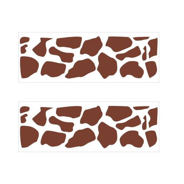 

wall stickers 2 sheets cartoon style decorative decals scene decors