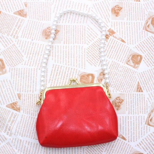 

purse wax coat leather women short wallet pearl coin money pouch mini hasp bag bolso mujer bolsa carteira feminina for girls, White