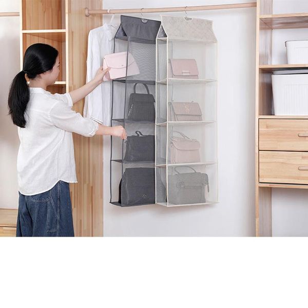 

brand wall door closet hanging storage bag organizer useful pouch 3 large pockets cosmetic bags & cases