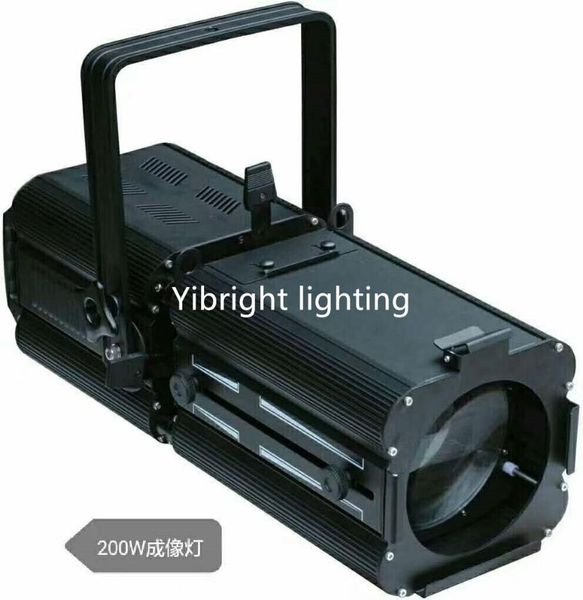 

effects 2pcs/lot zoom led profile spot light white color leko lights for studio theater lighting