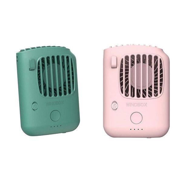 

portable mini usb hanging neck fan wearable cooling waist with uv electric fans