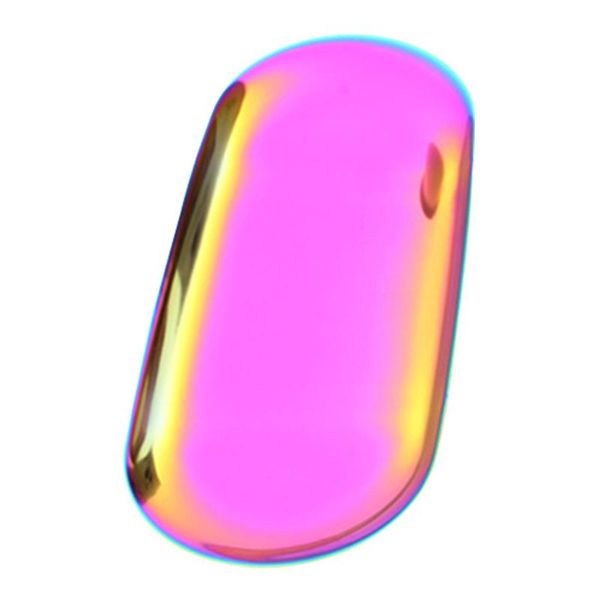 

kitchen storage & organization nordic style snack dish tray organizer serving home metal oval jewelry platter fruit plate stainless steel