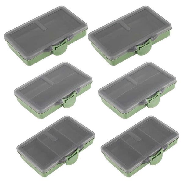 

fishing accessories tool large capacity hook bait gadget box mini pp storage case for tackle