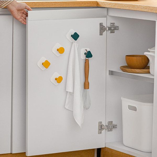 

hooks & rails carbon steel strong self adhesive door wall hangers suction heavy load rack cup sucker kitchen bathroom accessories
