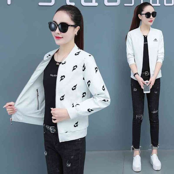 

et women's spring and autumn women's 2021 new fashion trend long sve small cool personalized slim coat, Black;brown