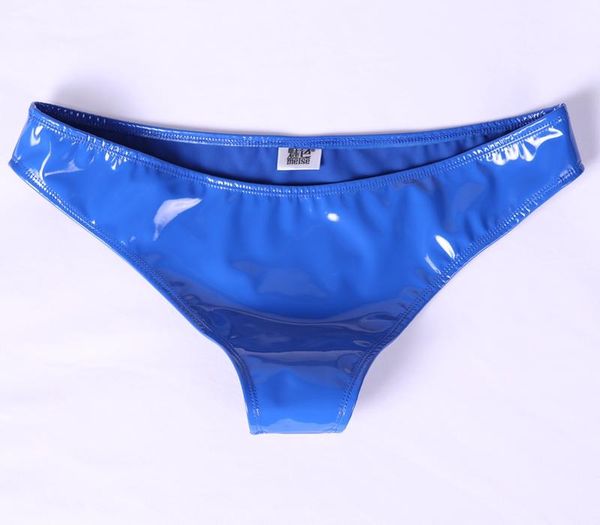 

women's shorts women lady low rise faux leather shining narrow crotch charm attractive, White;black