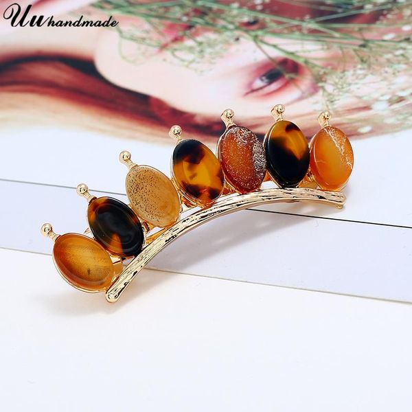 

hair clips & barrettes fashion acrylic crown for women wedding bridal accessories jewelry bride pins tiaras decoration pin hairpin, Golden;silver