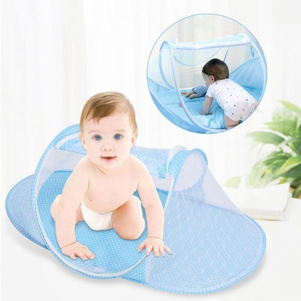 

mosquito net automatic bedcover children baby kid tent installation insect prevention summer pest control mesh foldable