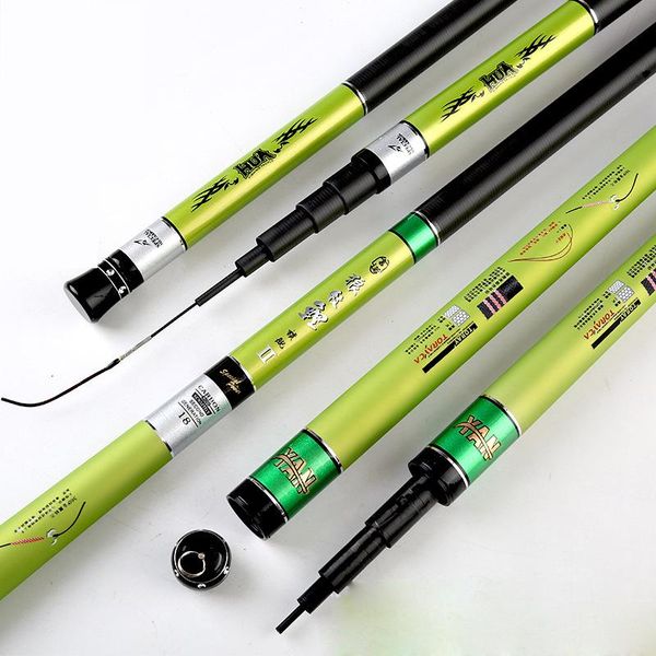 

boat fishing rods carbon fiber rod 28 adjustable platform super light and hard 3.6m-7.2m tool