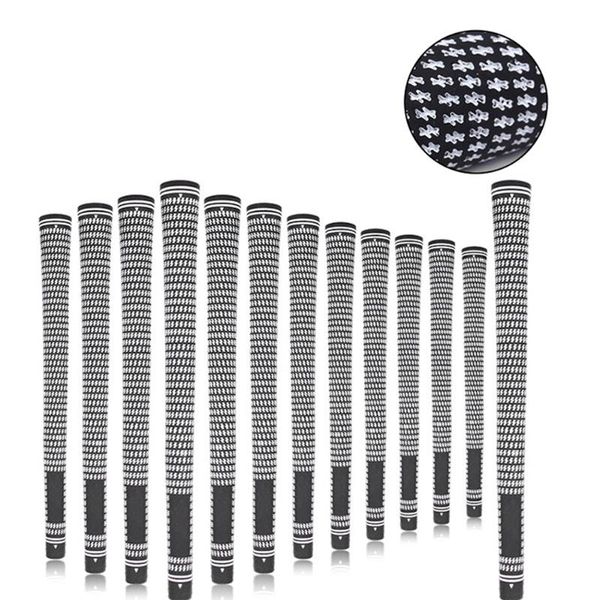 

club grips golf rubber grip handle black midsize professional carbon yarn accessory