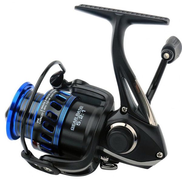 

baitcasting reels 1500/2000 fishing reel rotating button anti-corrosion double bearings anti-slip handle metal line for tools