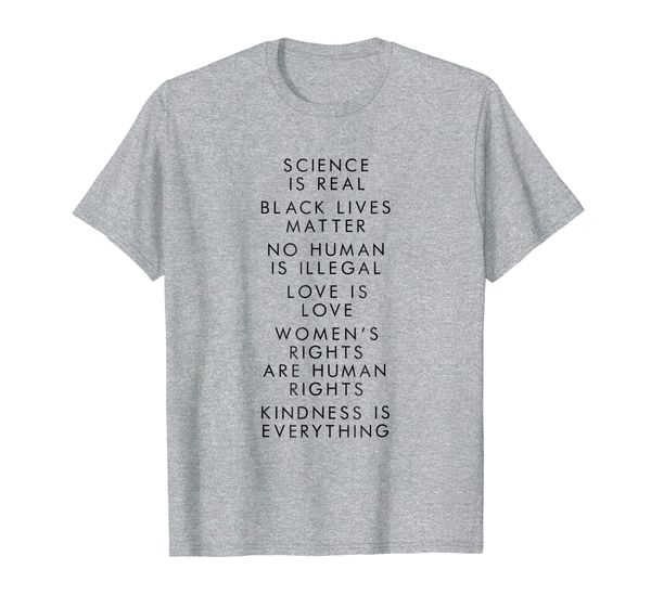 

science is real black lives matter shirt lgbt shirt, White;black
