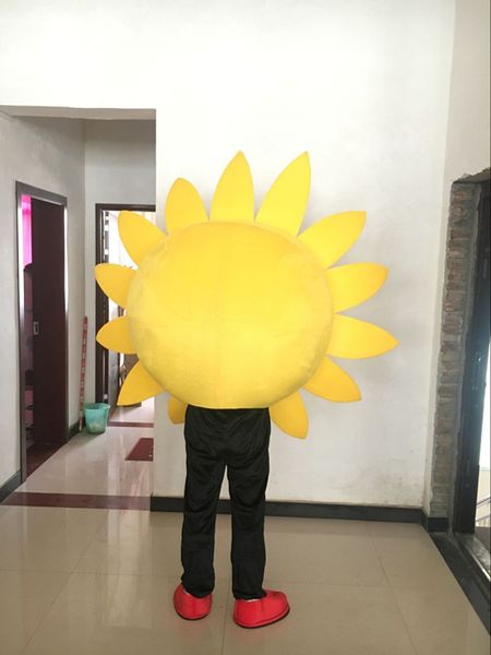 Costumi della mascotte Cosplay Summer Beach Sunshine Cool Cool Younful Sunglasses Sun Mascot Costume Custom Cartoon Personaggio dei cartoni animati Mascotte Suit Kit Fancy Dre