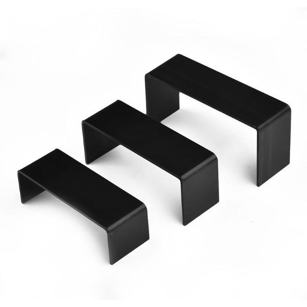 

hooks & rails 3pcs/set acrylic display stand jewelry showcase storage rack shelf holder toy model decoration