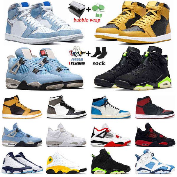 

boots shoes basketball mens trainers 1s hyper royal dark mocha 4s university blue red thunder 6s electric green 13s court purple sports snea, Black