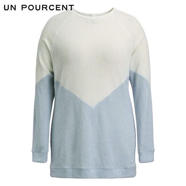 

women's knits & tees 2021 spring round neck long patchwork sweater loose plus size clothing super soft comfortable oversized cardigan, White