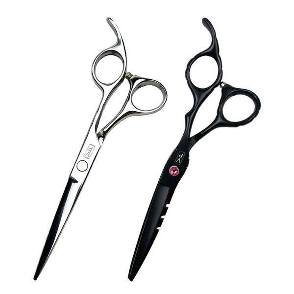 

hair scissors japanese steel 440c professional hairdressing scissor barber thinning cutting set