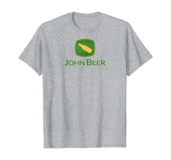 

John Beer Shirt Funny Tractor Farmer T-Shirt, Mainly pictures