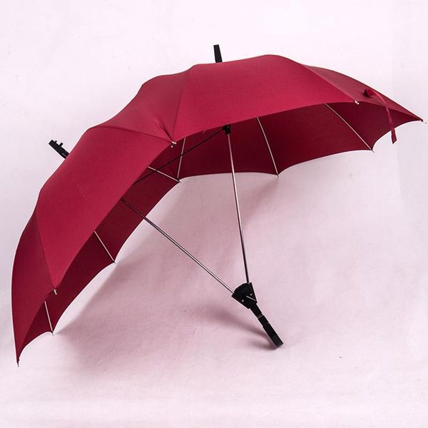 

umbrellas automatic double sun pole long handle creative couple ladies golf business gift umbrella sale