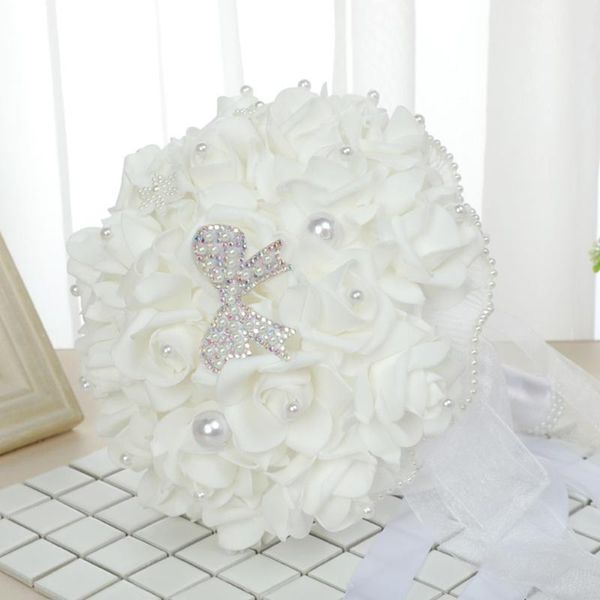 

decorative flowers & wreaths 1 bunch proper size artificial rose bridal bouquet for wedding party birthday and church decoration nice