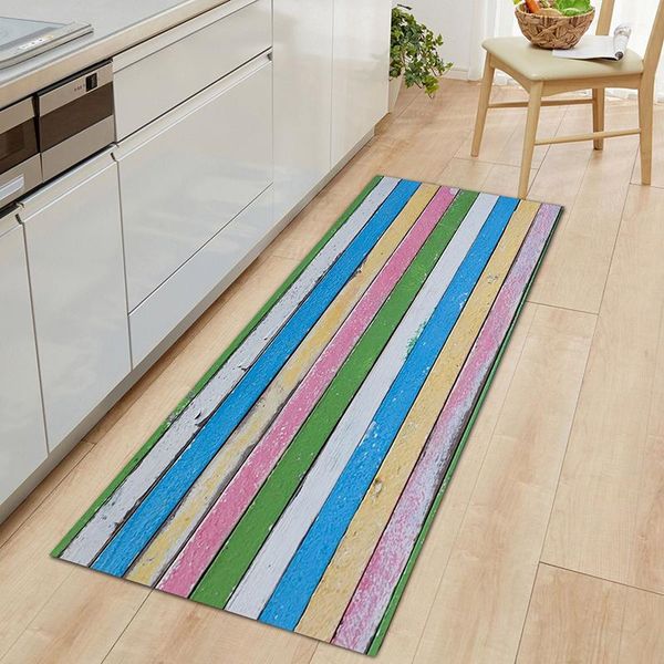 

carpets kitchen mat long strip bedroom entrance doormat wood pattern floor rug for living room home decor mats rugs
