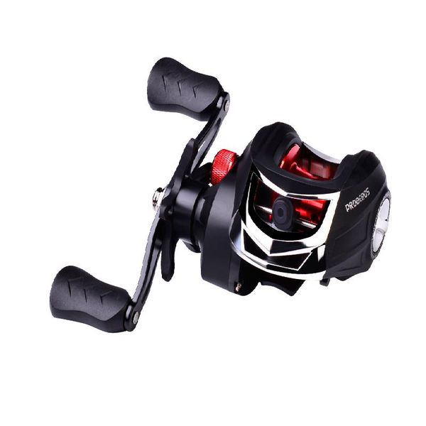 

baitcasting fishing reel accessories max drag 10kg gear ratio 7.2:1 carbon shell lightweight magnetic brake luers baits reels