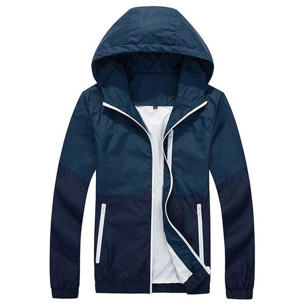 

men woman hiking jacket spring autumn fashion hooded casual male thin sports coat outwear quick dry windproof clothes women's jackets, Black;brown