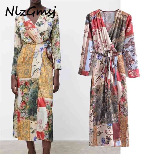 

dres spring vintage long sleeve ladies elegant retro vestidos 03 210628, Black;gray