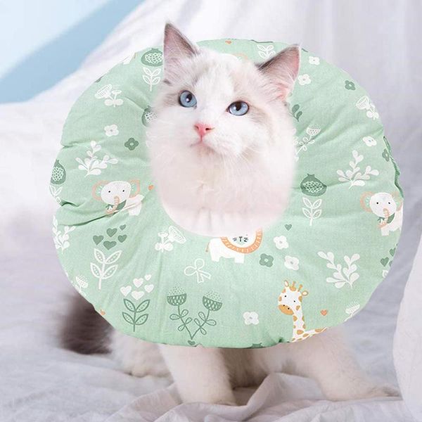

cat collars & leads anti-bite soft circle male and female pet headgear supplies collar elizabeth anti-lick