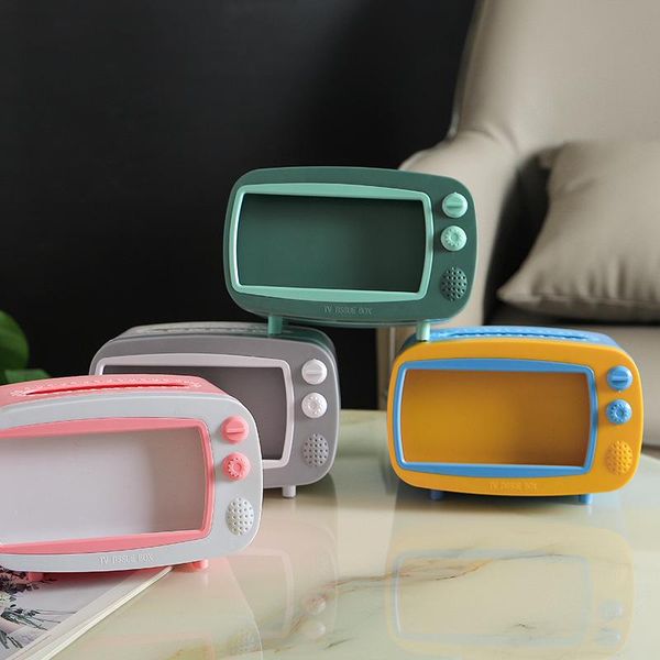 

tissue boxes & napkins design box with mobile phone holder