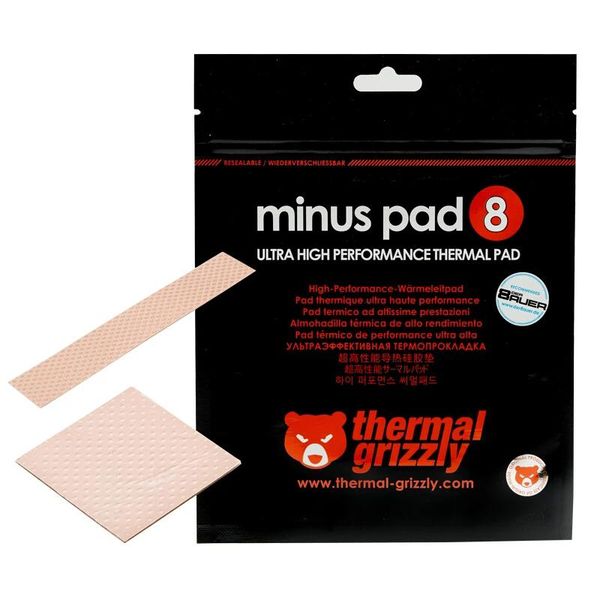 

fans & coolings thermal grizzly minus pad disguised for computer lapcpu gpu vga video card cooling heat conduction gap slices