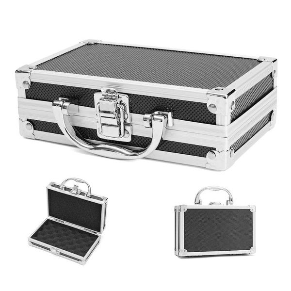 

tool organizers 1pc box aluminium alloy toolbox storage case portable travel luggage organizer safety