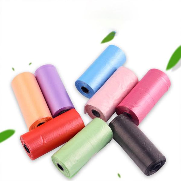 

dog travel & outdoors 1set pet poop bag waste bags puppy cleaning trash outdoor walk the litter pick up supplies