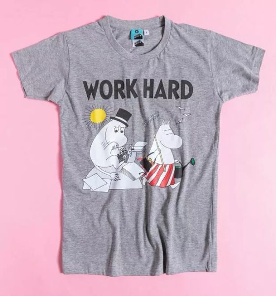 

official moomins mini me t-shirt, White;black