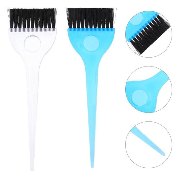 

hair brushes 12pcs dyeing highlighting coloring for home and salon, Silver