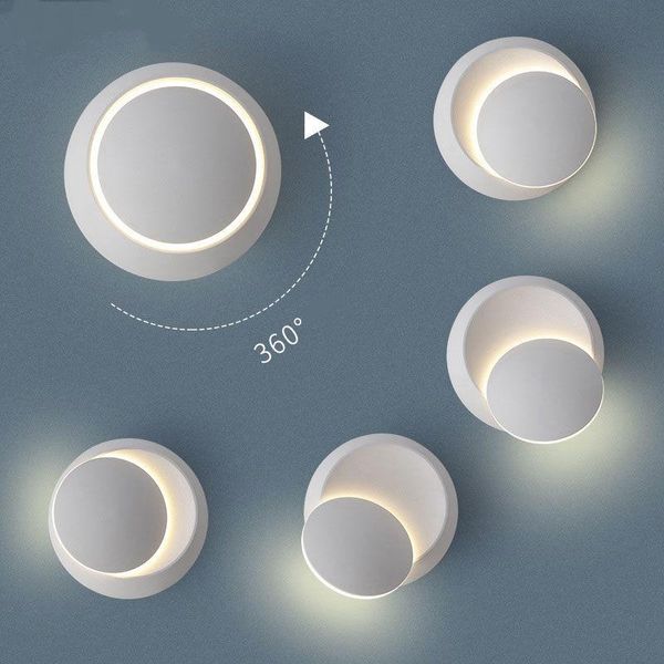 

wall lamp nordic creative art led lights bedside decorative for living room bedroom bathroom decoration drop