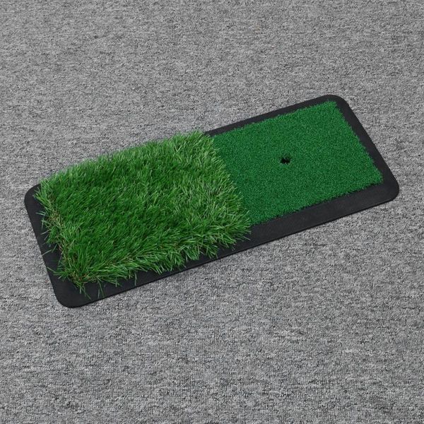 

golf balls 1 pc hitting mat dual color realistic training pad for learning practice