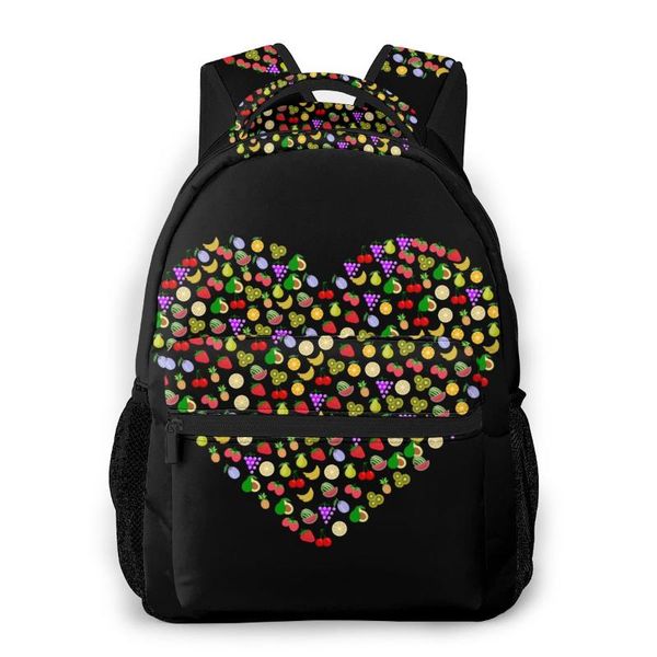 

backpack fashion bags summer 2021 heart pineapple