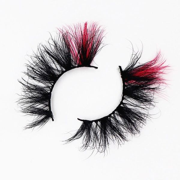 

false eyelashes asiteo colored mink 25mm lashes fluffy messy 3d dramatic long natural makeup fake lash