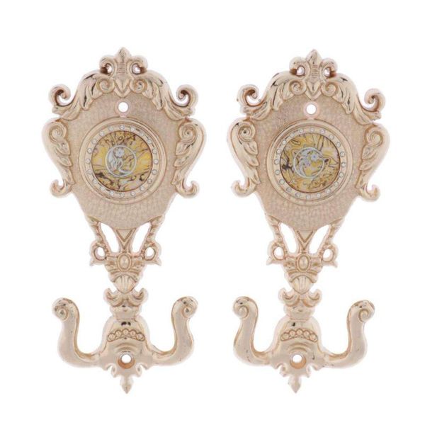 

other home decor 2x curtain tieback hooks holdback tiebacks clips rope holdbacks holder buckles