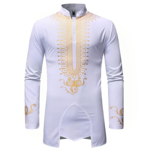 

ethnic clothing african style men's mid-length pullover shirts spring&autumn long sleeve v-neck black white red for men plus size 2xl